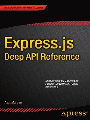 cover image of Express.js Deep API Reference